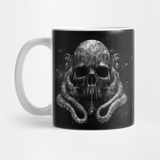 Vintage Skull with Tentacled Veil Mug